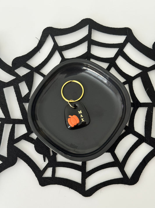Pumpkin Pet ID Tag