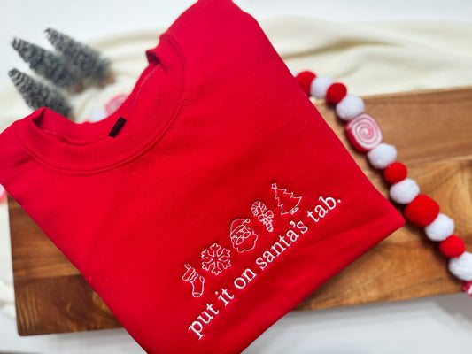 Red Santa's Tab