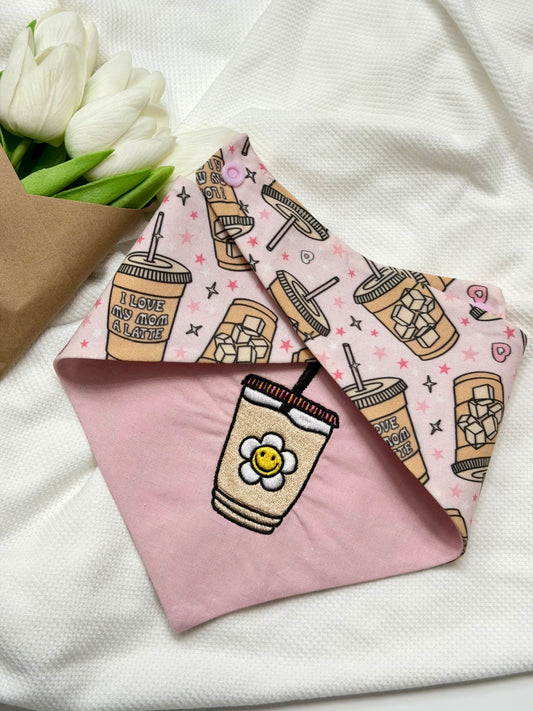 Coffee, Flowers and Mom- Pink